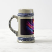 Meditation Chakra Stein Mug Spiritual Art ビールジョッキ (左)