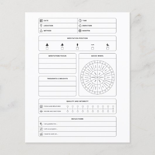 meditation diary (正面)