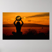 Meditation Earth Poster ポスター (正面)