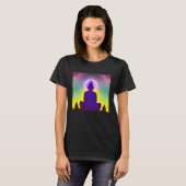 Meditation Enlightment Spiritual Yoga Transcendent Tシャツ (正面フル)