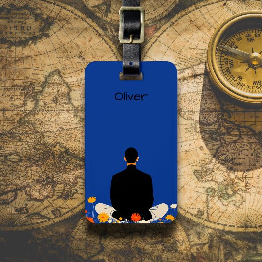 Meditation in Nature ラゲッジタグ