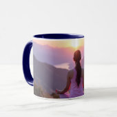 Meditation - Inner Balance - Yoga マグカップ (正面左)