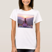 Meditation - Inner Balance - Yoga Tシャツ (正面)