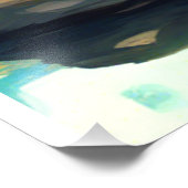 Meditation KI Gemälde buddhistischer Mönch  フォトプリント (角)