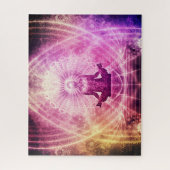 Meditation Law of Attraction Chakra ジグソーパズル (縦)