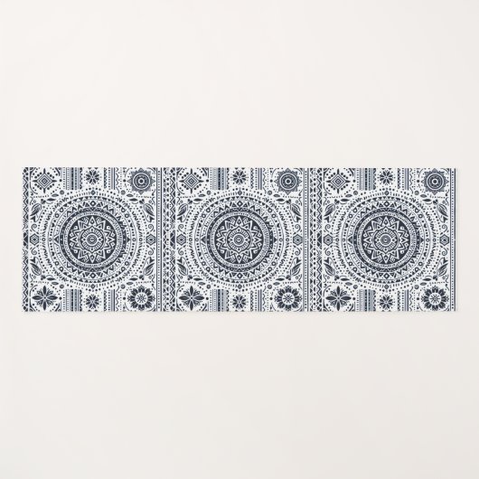 Meditation Mandala ヨガマット (正面(横))