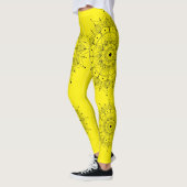 Meditation - Mandala Symbol  レギンス (左)