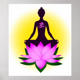 Meditation poster ポスター