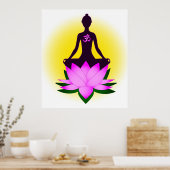 Meditation poster ポスター (キッチン)