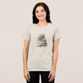 Meditation Rocks Balance Mindfulness Yoga トライブレンドTシャツ (正面全面)