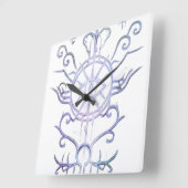 Meditation Wall Clock スクエア壁時計 (傾斜)