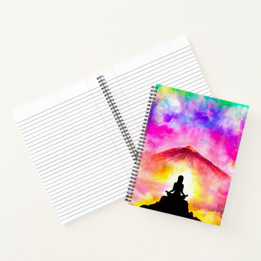Meditation x Zen Notebook Journal ノートブック (内部)
