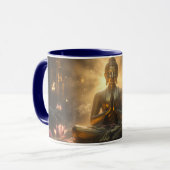 MEDITATION - YOGA - CARPE DIEM マグカップ (正面左)