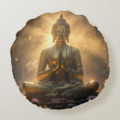 MEDITATION - YOGA - CARPE DIEM ラウンドクッション (裏面)