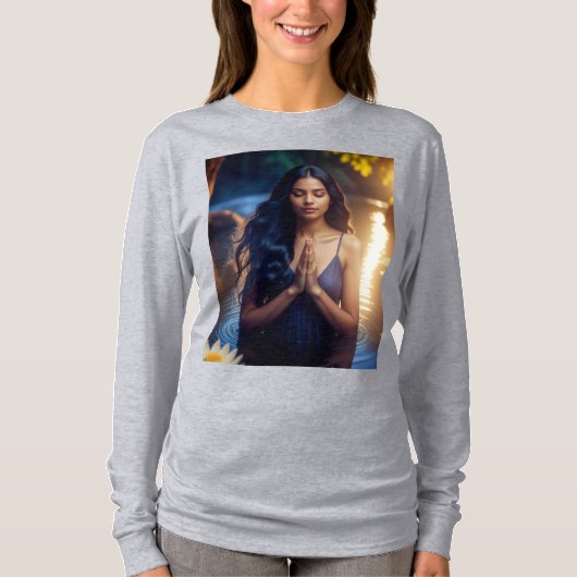 MEDITATION - YOGA - WELLNESS - CARPE DIEM Tシャツ (正面)