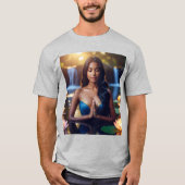 MEDITATION - YOGA - WELLNESS - CARPE DIEM Tシャツ (正面)