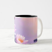 Meditation Yoga Wellness Mandala Bamboo Coffee Cup ツートーンマグカップ (正面右)