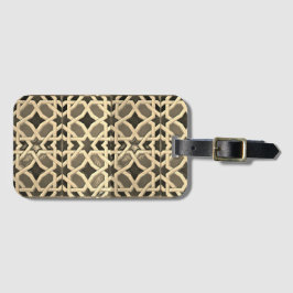 Mediteraneanモザイク荷物タグ ラゲッジタグ