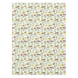 Mediterrane Küche- kulinarische テーブルクロス