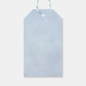 Mediterranean Blue & Lemon Wedding ギフトタグ (裏面)