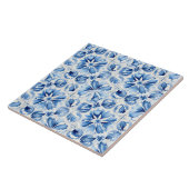 Mediterranean Blue Ornate  タイル (側面)