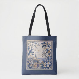 Mediterranean Blue Tote Bag トートバッグ