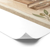 Mediterranean Boho Sun & Sea Poster ポスター (角)