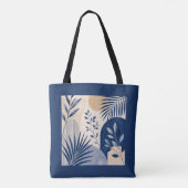 Mediterranean Botanical Tote Bag トートバッグ (裏面)