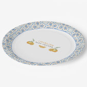 Mediterranean Citrus ペーパープレート (アングル)