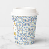 Mediterranean Citrus Baby Shower 紙コップ (裏面)