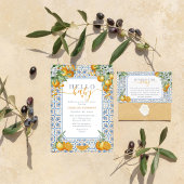 Mediterranean Citrus Book for Baby Enclosure Card エンクロージャーカード