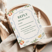 Mediterranean Citrus Floral Response Design