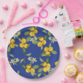 Mediterranean Citrus Garden Plate ペーパープレート (パーティー)