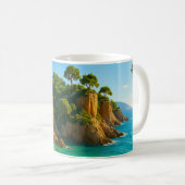 Mediterranean Coast コーヒーマグカップ (正面右)