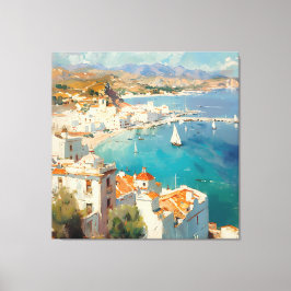 Mediterranean Coast in Spain, Cartagena キャンバスプリント