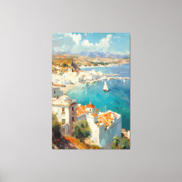 Mediterranean Coast in Spain, Cartagena キャンバスプリント