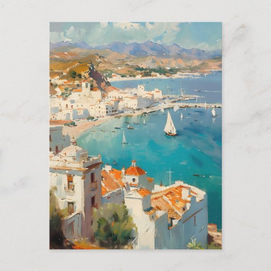 Mediterranean Coast in Spain, Cartagena ポストカード (正面)