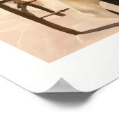 Mediterranean Courtyard Dining Poster ポスター (角)