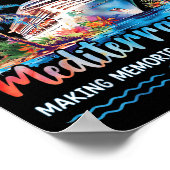 Mediterranean Cruise 2026 Family Vacation Cruisin  ポスター (角)