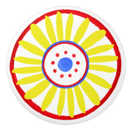 Mediterranean Folk Art Ceramic Knob セラミックノブ