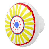 Mediterranean Folk Art Ceramic Knob セラミックノブ (右)