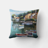 Mediterranean Harbor Serenity クッション (裏面)