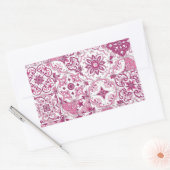 Mediterranean hues/ Azulejo tiles 長方形シール (封筒)