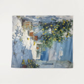 Mediterranean Impressionism with Lemons タペストリー (正面(横))