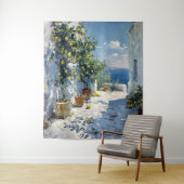 Mediterranean Impressionism with Lemons タペストリー (インサイチュ)