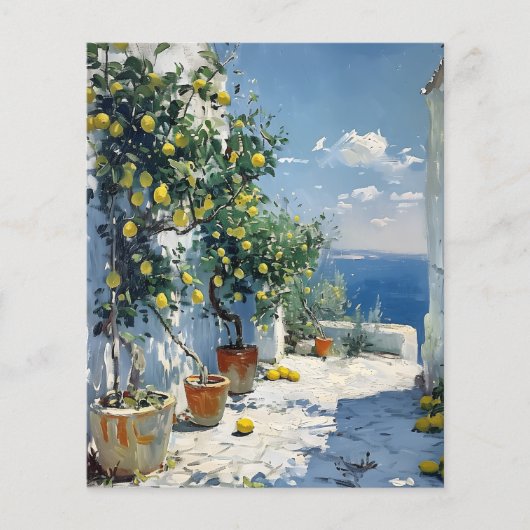 Mediterranean Impressionism with Lemons チラシ (正面)