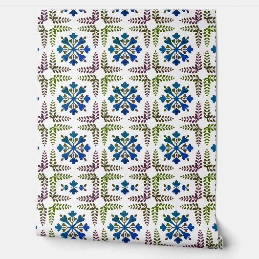 Mediterranean Inspired Design Multi Colour  壁紙 (ほどく)