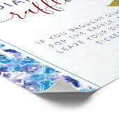 Mediterranean Lemon Amalfi Coast Baby Shower ポスター (角)