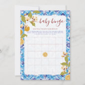 Mediterranean Lemon Amalfi Coast Baby Shower 招待状 (正面)