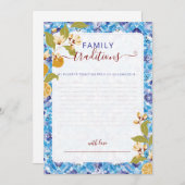 Mediterranean Lemon Amalfi Coast Baby Shower 招待状 (正面/裏面)